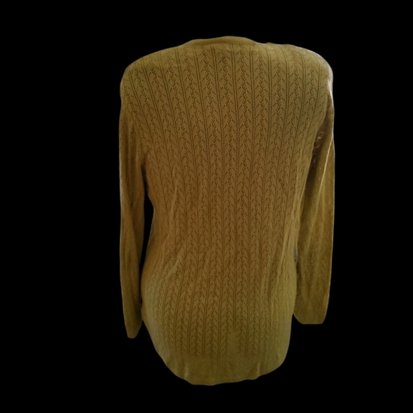 Vintage Dana Buchman Light Green Sweater Size M - Picture 2 of 4